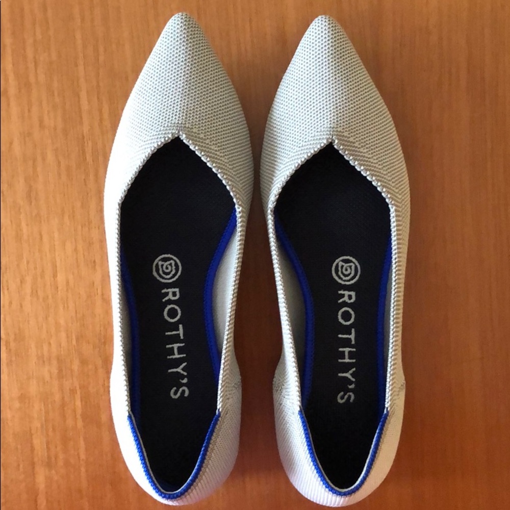 Pointed toe Rothy’s